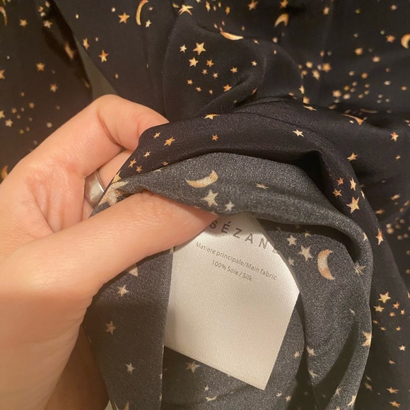 Sezane Boy Shirt in Stars and Moon Print - Picture 9 of 11